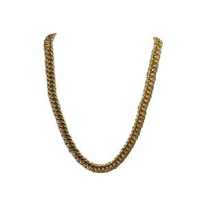 BRZ OTC Italy Necklace 18K Gold Over Bronze 17.5 Inches Lobster Closure